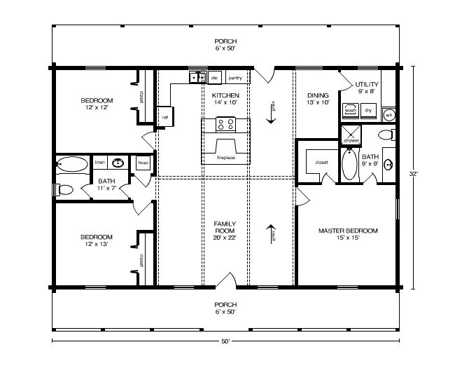 Satterwhite Texan Floor Plan