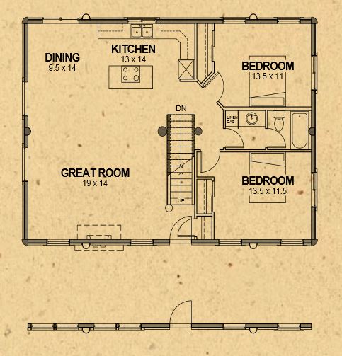 Whisper Creek Big Horn 1 Floor Plan